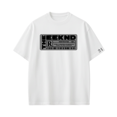 Weeknd - Black Tape (White) T-shirt