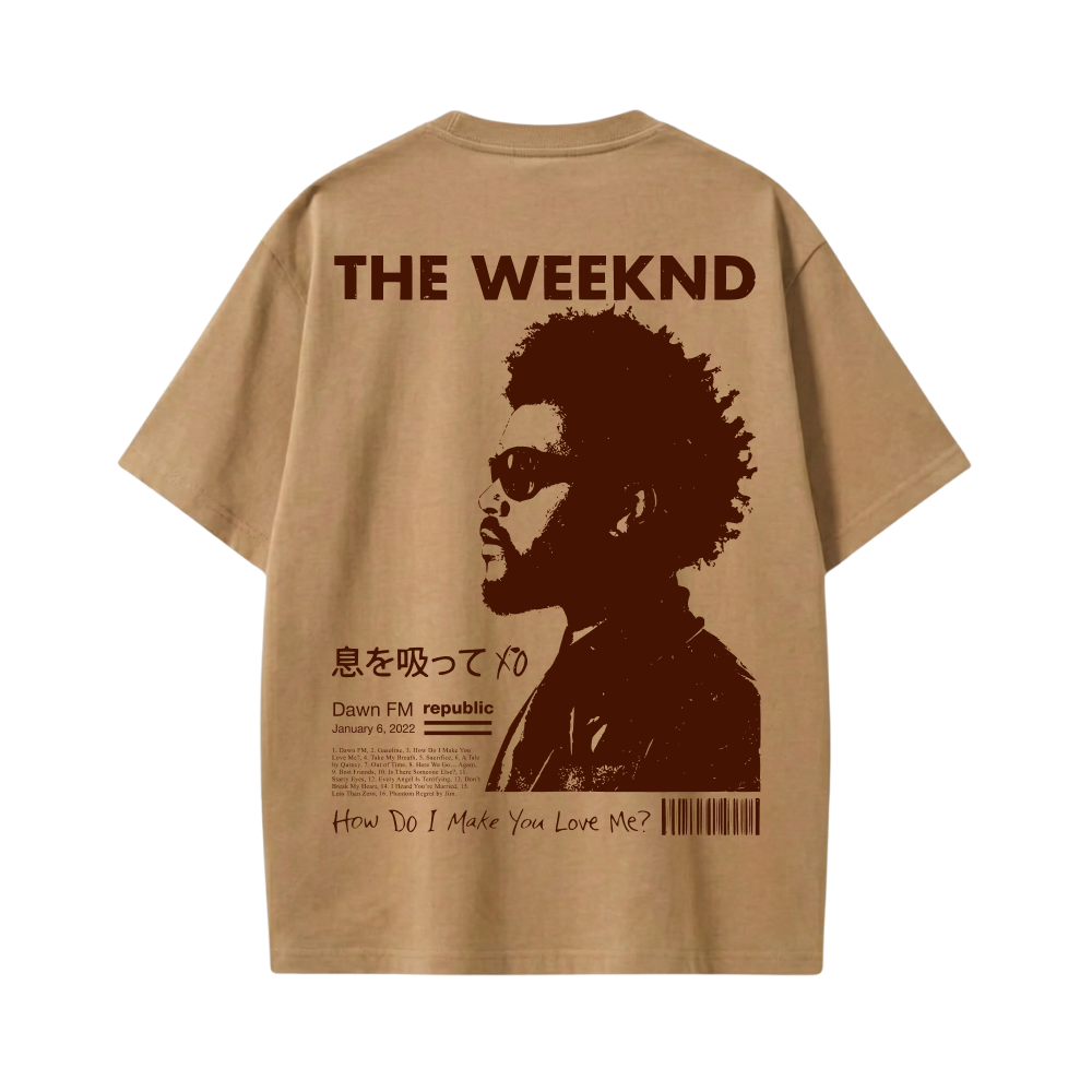 Weeknd - Dawn FM (Sand) T-shirt