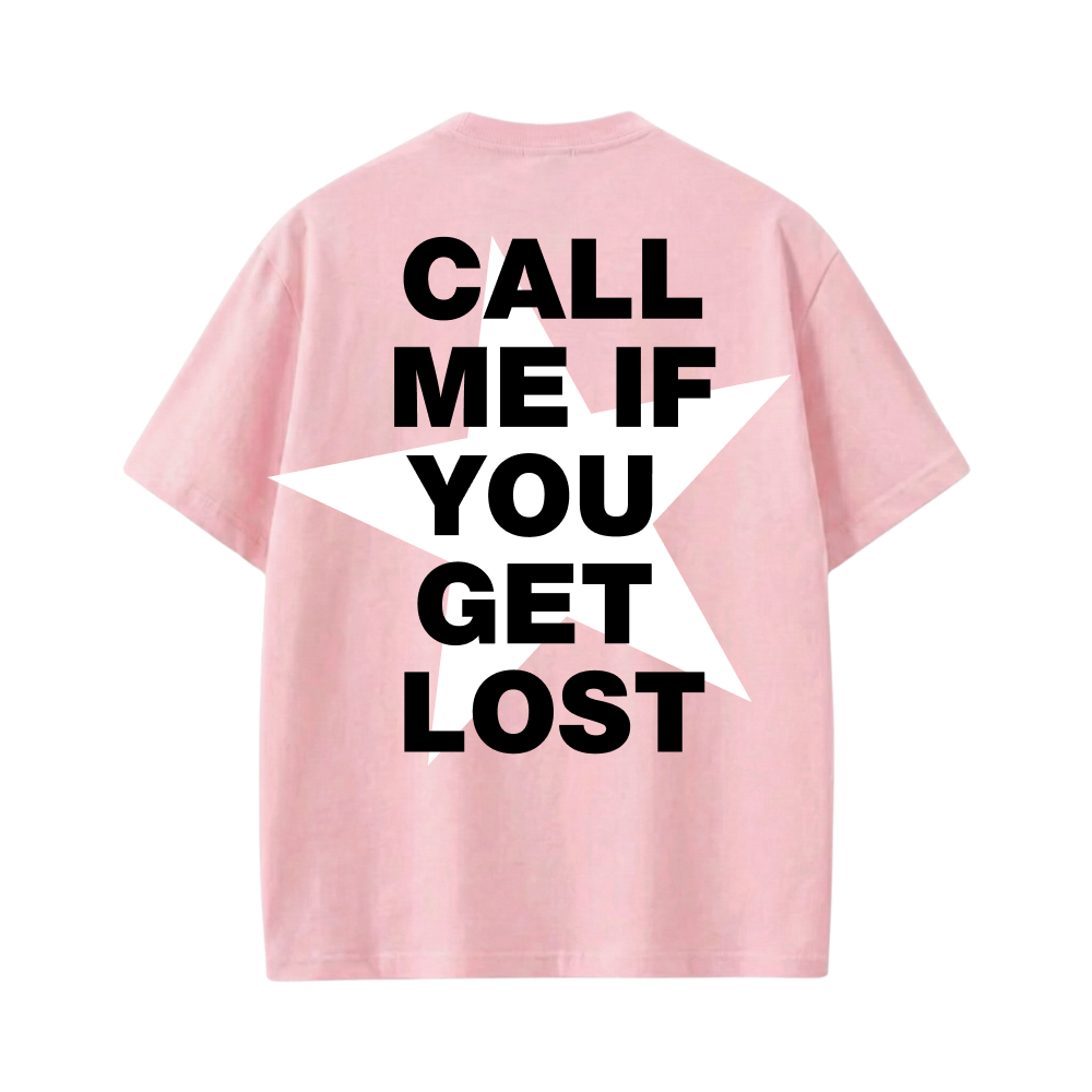 Tyler - Call Me If You Get Lost (Pink) T-shirt
