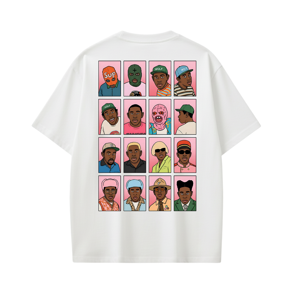 Tyler - Cherry Bomb (White) T-shirt