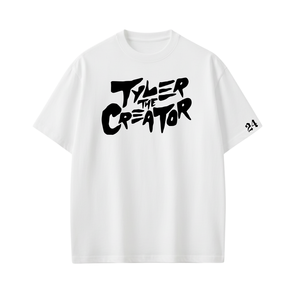 Tyler - Cherry Bomb (White) T-shirt