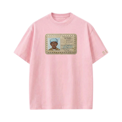 Tyler - Travel Licence (Pink) T-shirt