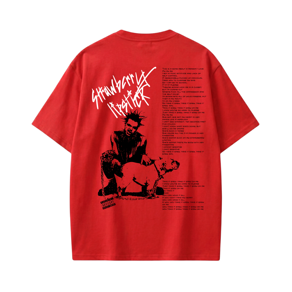 Blud - Strawberry Spikes (Red) T-shirt
