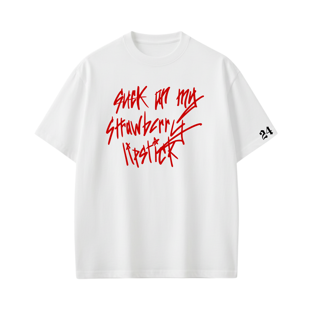 Blud - Strawberry Spikes (White) T-shirt