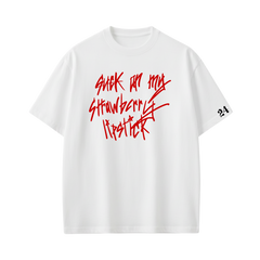 Blud - Strawberry Spikes (White) T-shirt